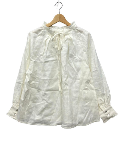 美品 ユルガ 長袖シャツ ブラウス フリル レディース SIZE ONE (M) JURGA