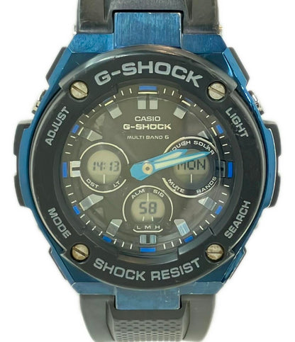 CASIO 腕時計 G-SHOCK ソーラー ブラック GST-W300G メンズ カシオ