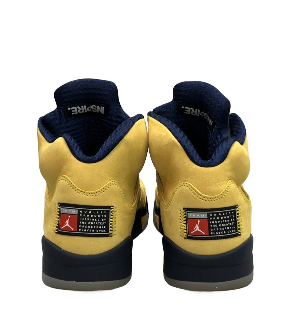 AIR JORDAN NIKE ハイカットスニーカー ミシガン エアジョーダン5 CQ9541-704 メンズ SIZE 29.0 (XL) エアジョーダン ナイキ
