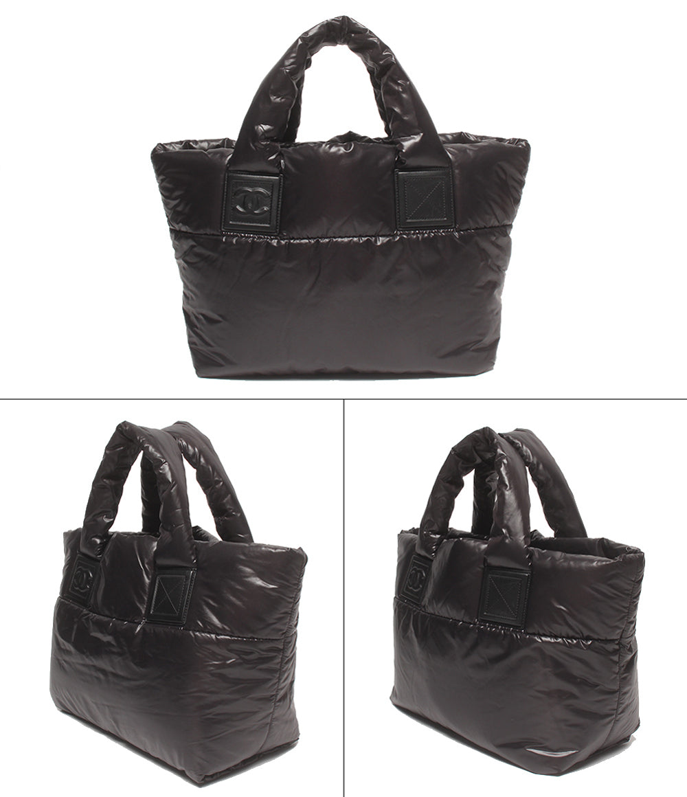 美品 CHANEL ハンドバッグ トートバッグ 13番台 シルバー金具 コココクーン レディース シャネル