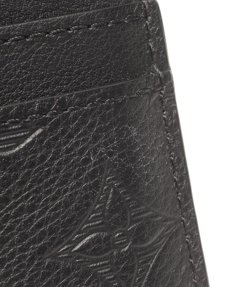 LOUIS VUITTON カードケース ポルト･カルト･ダブル モノグラムシャドウ M81415 メンズ ルイ・ヴィトン