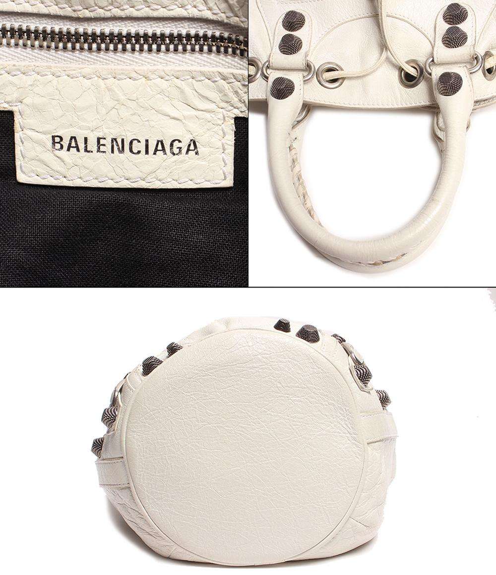 バレンシアガ 2way レザー ショルダーバッグ シルバー金具 ルカゴールXS レディース BALENCIAGA