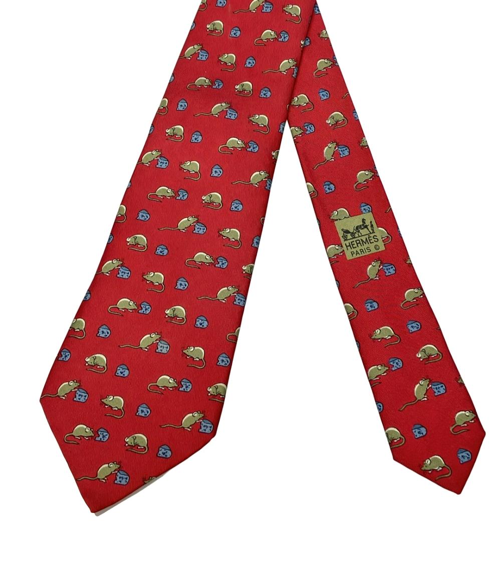 エルメス ネクタイ シルク100% メンズ HERMES