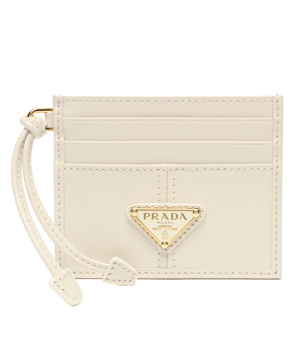 美品 PRADA カードケース ソフトルックスレザーカードケース レディース プラダ