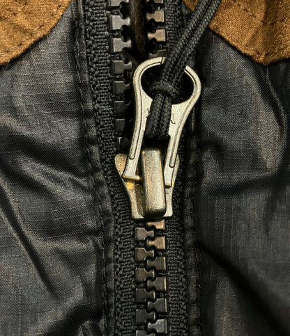 THE NORTH FACE ダウンジャケット ヌプシ700 LTD スウェード切替 ヌプシ アルファジャケット メンズ SIZE 90 ザ・ノース・フェイス