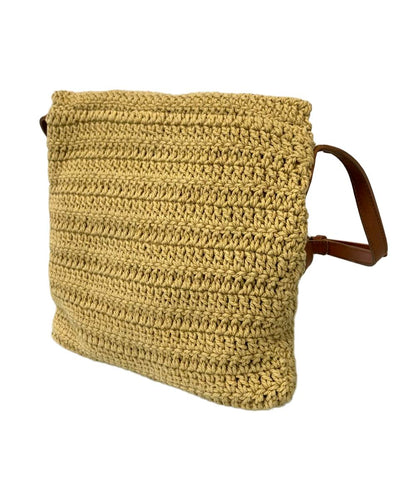 ラルフローレン ショルダーバッグ 斜め掛け 編み込み レディース RALPH LAUREN