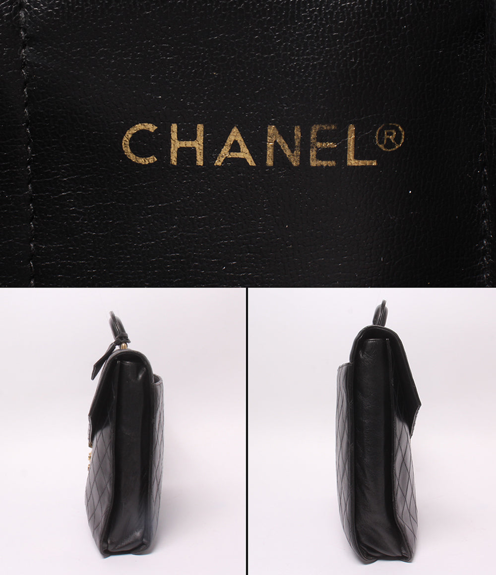 CHANEL ビジネスバッグ ブリーフケース 1番台 ラムスキン ビコローレ メンズ シャネル