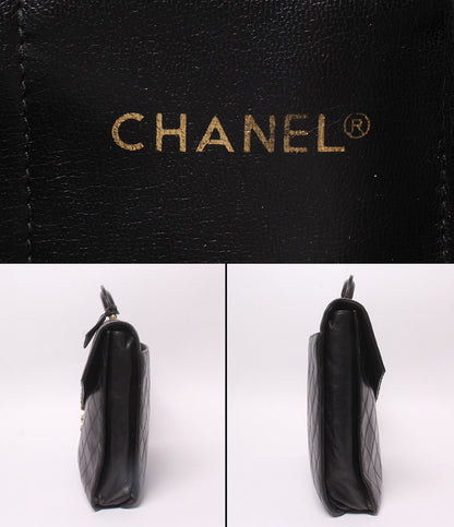 CHANEL ビジネスバッグ ブリーフケース 1番台 ラムスキン ビコローレ メンズ シャネル