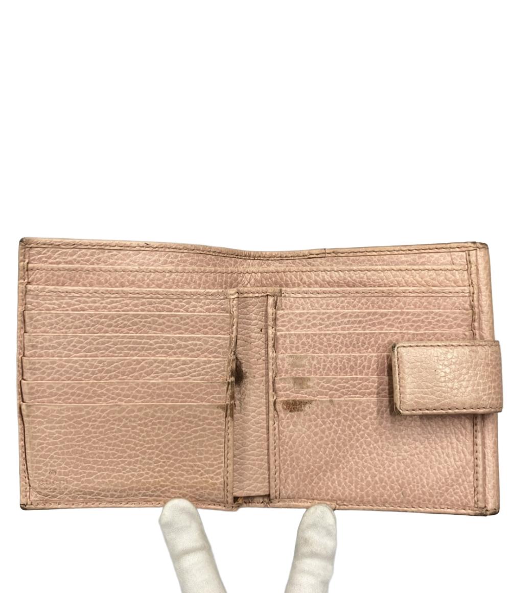 訳あり GUCCI 二つ折り財布 GGマーモント 456122 496334 レディース グッチ