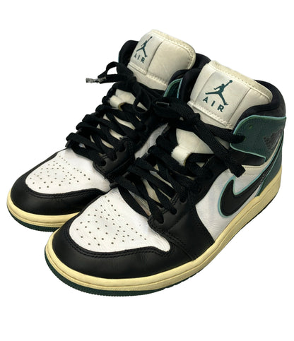 NIKE ミドルカットスニーカー Air Jordan 1 Mid FQ7818-100 レディース SIZE 24.0 ナイキ