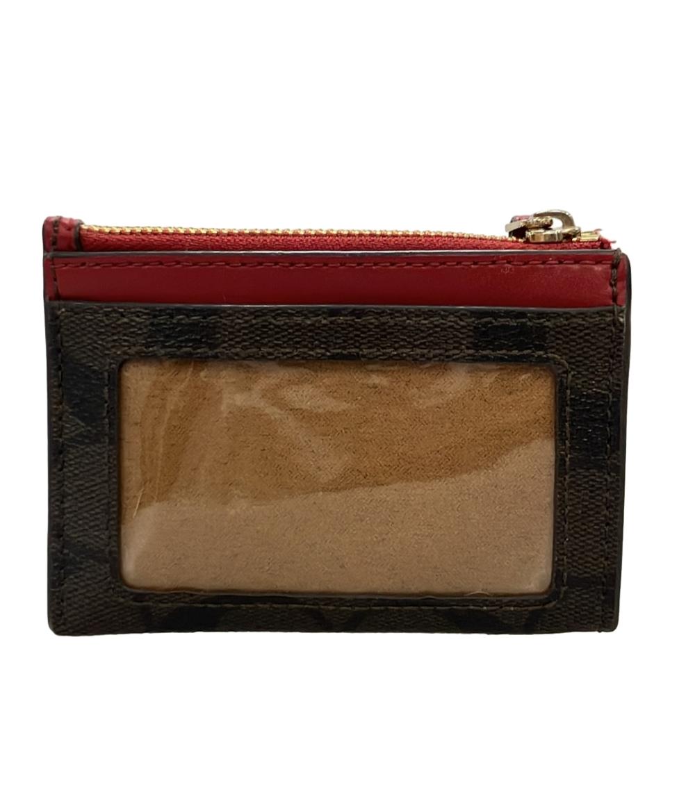 COACH コインケース パスケース キーリング付き シグネチャー CW870 レディース コーチ