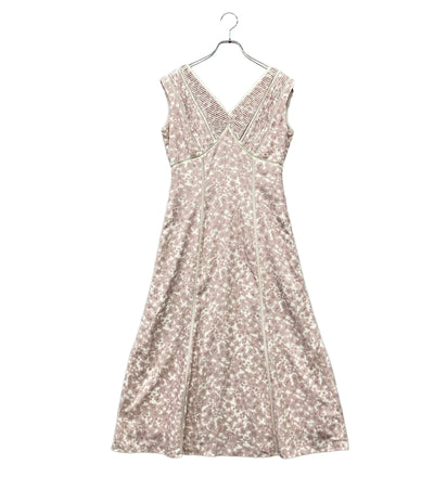 美品 Her lip to ノースリーブワンピースLace Trimmed Floral Dress 1251305096 レディース SIZE M ハーリップトゥ