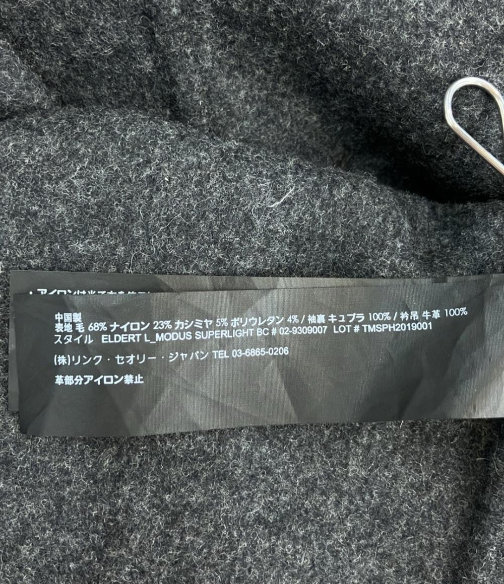 美品 セオリー フード付きロングコート メンズ SIZE L theory