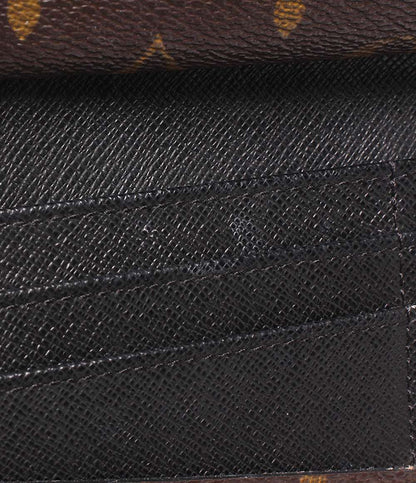 LOUIS VUITTON 三つ折り長財布 ポルトフォイユ ロン モノグラム マカサー M60168 メンズ ルイ・ヴィトン