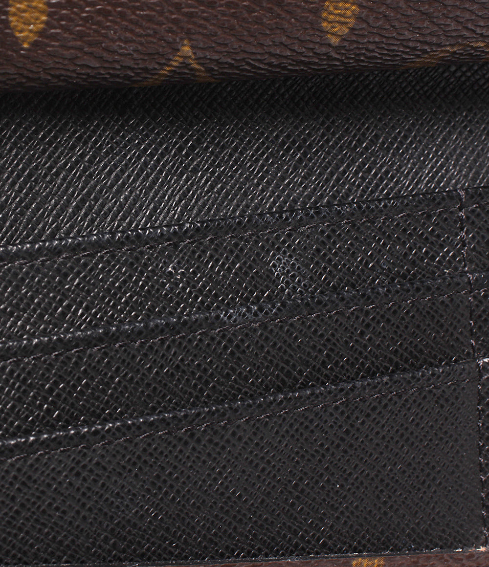 LOUIS VUITTON 三つ折り長財布 ポルトフォイユ ロン モノグラム マカサー M60168 メンズ ルイ・ヴィトン