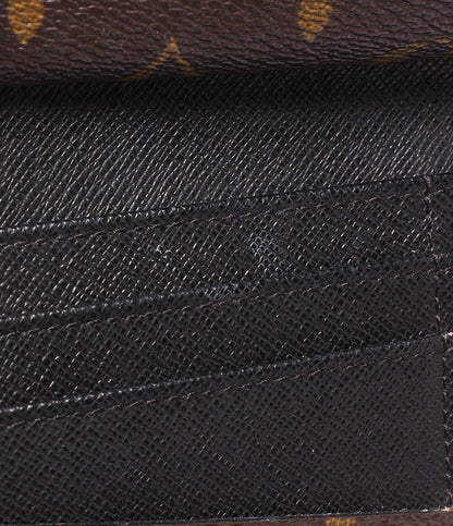 LOUIS VUITTON 三つ折り長財布 ポルトフォイユ ロン モノグラム マカサー M60168 メンズ ルイ・ヴィトン