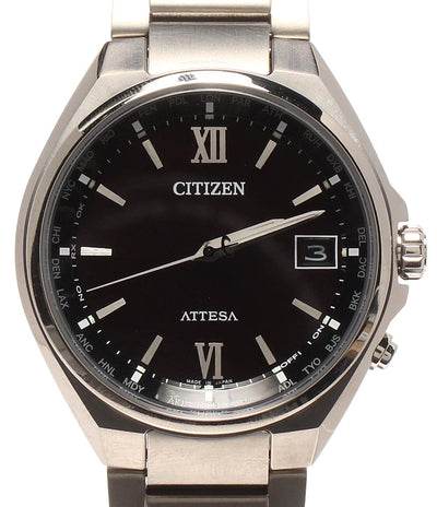CITIZEN 腕時計 アテッサ ATTESA ソーラー ブラック H149-S125626 メンズ シチズン