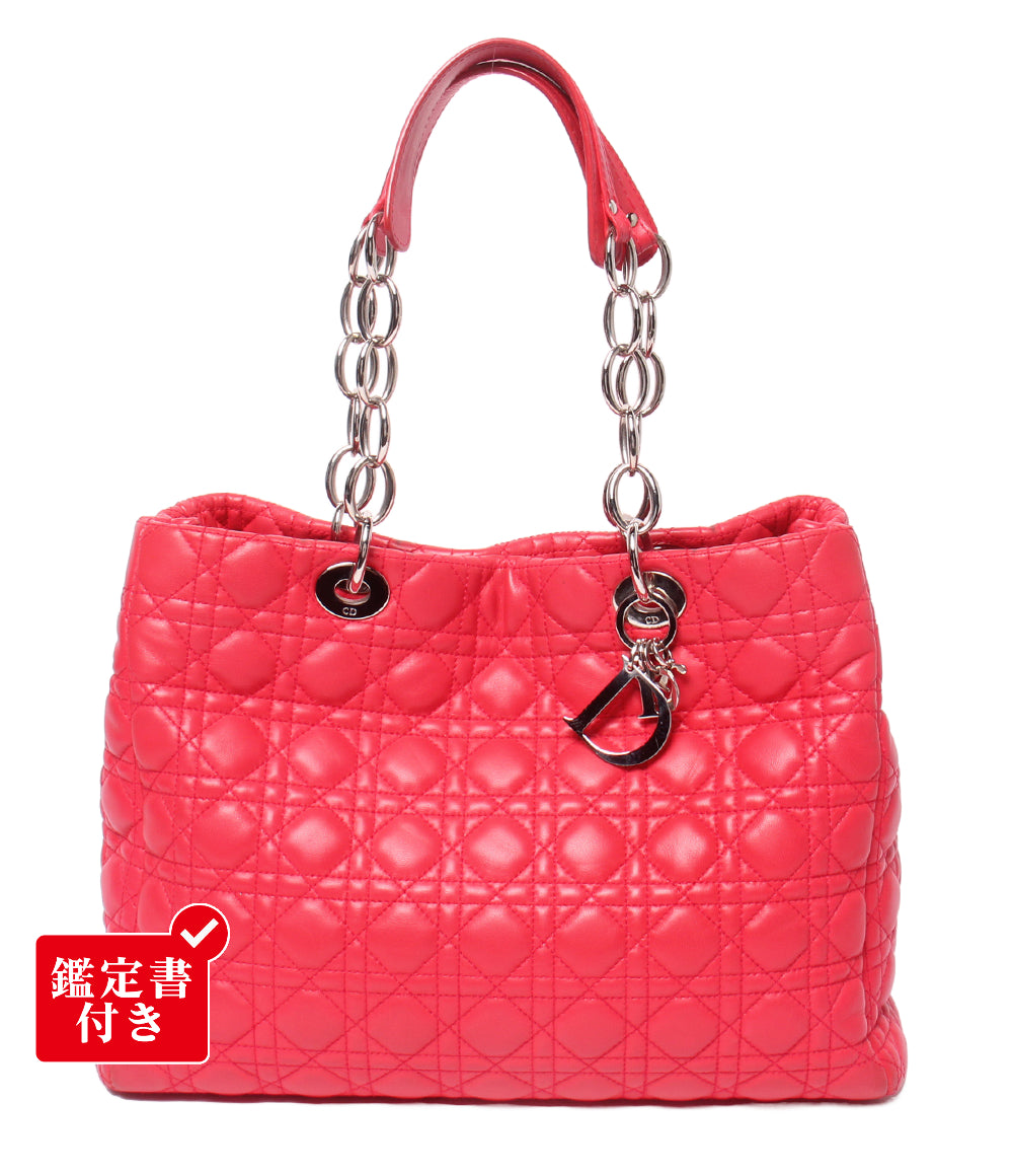 Christian Dior トートバッグ ショルダーバッグ 肩掛け カナージュ 04-RU-1101 レディース クリスチャンディオール
