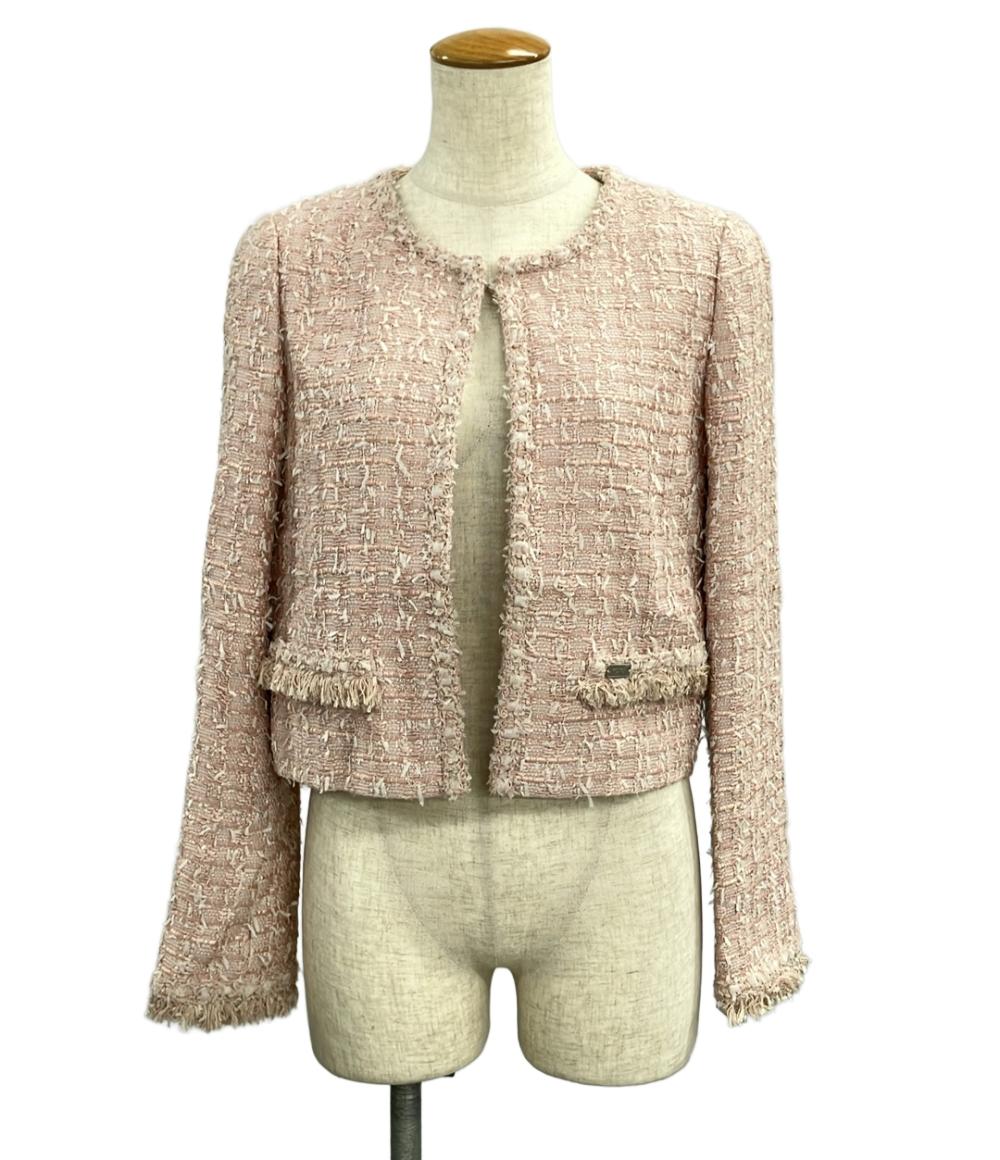 【専用】フォクシー ツイードジャケット 美品 フォクシー ブティック ツイードジャケット ノーカラー