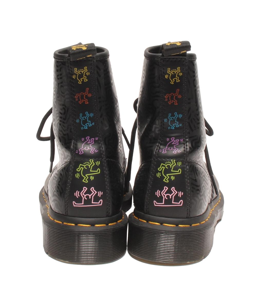 美品 Dr.Martens ワークブーツ ショートブーツ キース・へリング レディース SIZE 8 (XL) ドクターマーチン