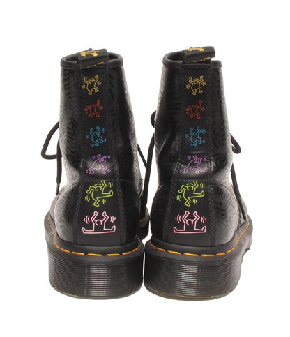 美品 Dr.Martens ワークブーツ ショートブーツ キース・へリング レディース SIZE 8 (XL) ドクターマーチン