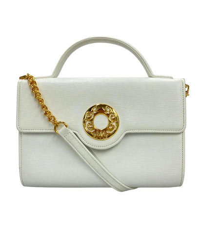 HANAE MORI ハンドバッグ ショルダーバッグ 2WAY 斜め掛け レザー レディース ハナエモリ