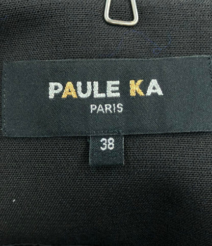 ポールカ ノーカラージャケット レディース SIZE 38 (M) PAULE KA