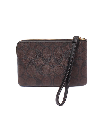 美品 COACH ポーチ シグネチャー 58035 レディース コーチ