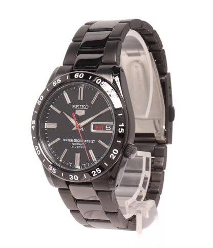 美品 SEIKO 腕時計 セイコー5 自動巻き ブラック 7S26-02T0 メンズ セイコー
