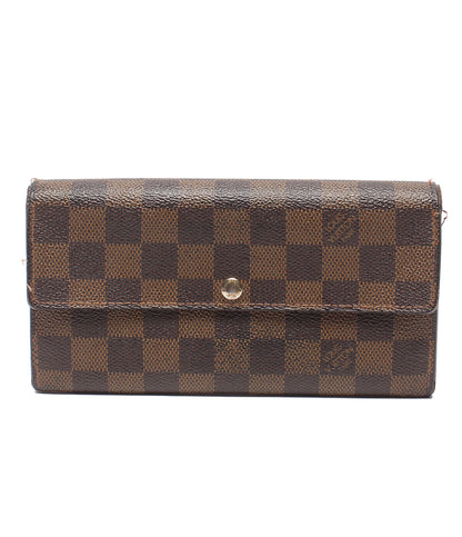LOUIS VUITTON 長財布 ポルトフォイユ サラ ダミエ N61734 レディース ルイ・ヴィトン