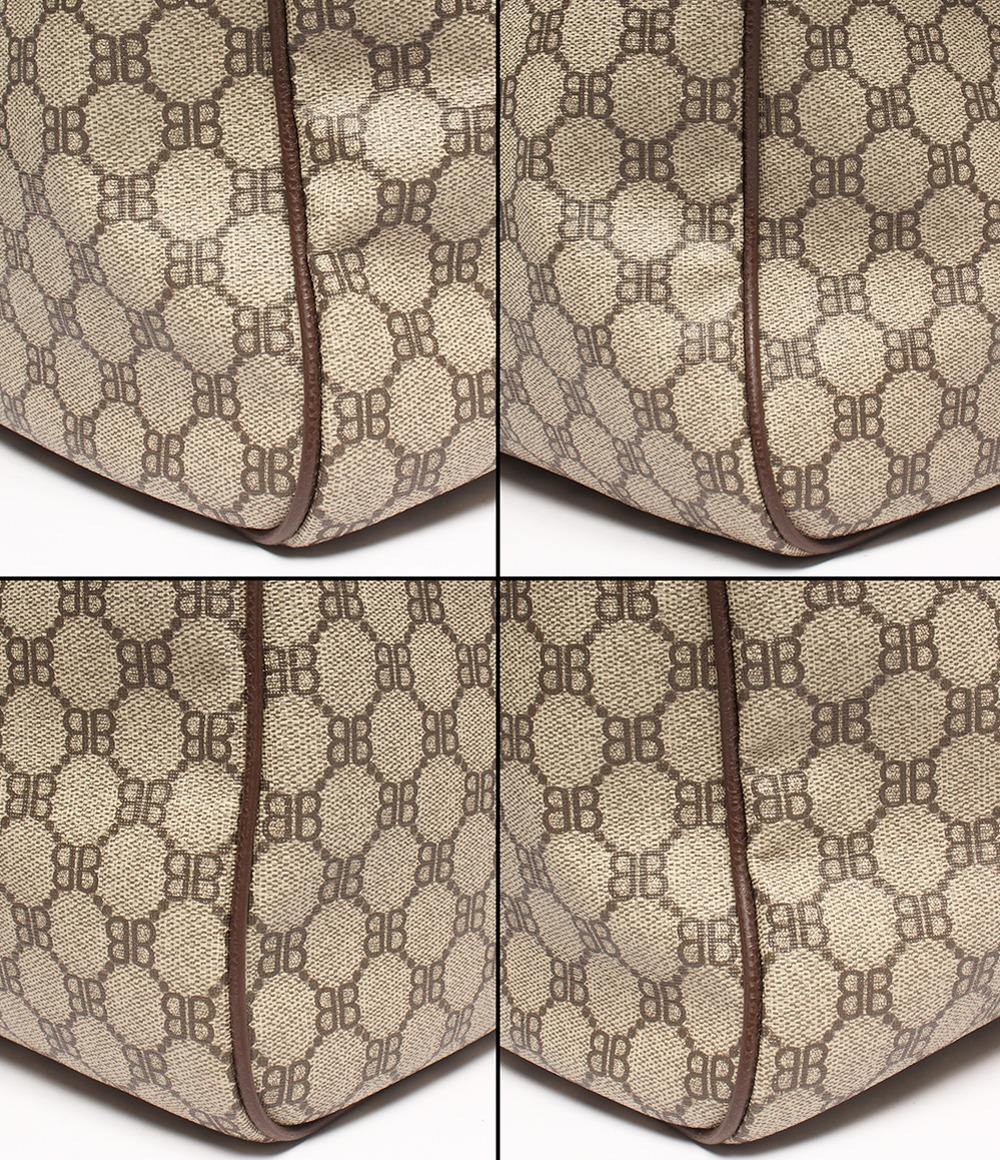 美品 グッチ バレンシアガ 2wayボストンバッグ ショルダーバッグ 斜め掛け コラボ ハッカープロジェクト グラフィティ 680124 0001R 002123 メンズ