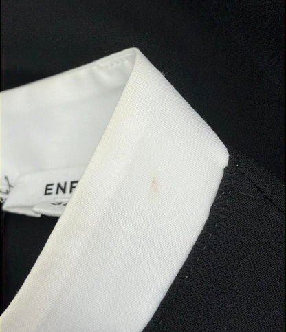 エンフォルド 長袖ジョーゼットメンズレイヤードプルオーバー レディース SIZE 38 (S) ENFOLD