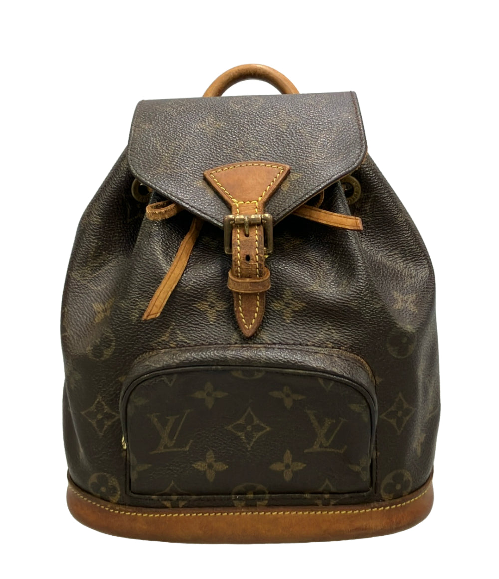 LOUIS VUITTON リュック デイパック ミニモンスリ モノグラム M51137 レディース ルイ・ヴィトン