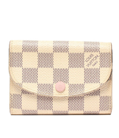LOUIS VUITTON コインケース ミニ財布 ポルトモネ･ロザリ ダミエアズール N61276 レディース ルイ・ヴィトン