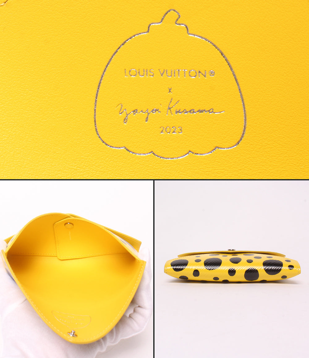美品 LOUIS VUITTON 草間彌生 クラッチバッグ ポーチ ポシェット キリガミ エピ M81959 レディース ルイ・ヴィトン クサマヤヨイ