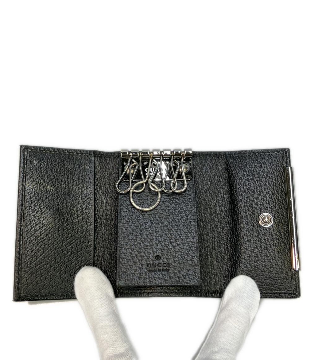 Gucci GGキャンバス ケース GUCCI 6連キーケース GGキャンバス 127048 1147 メンズ グッチ