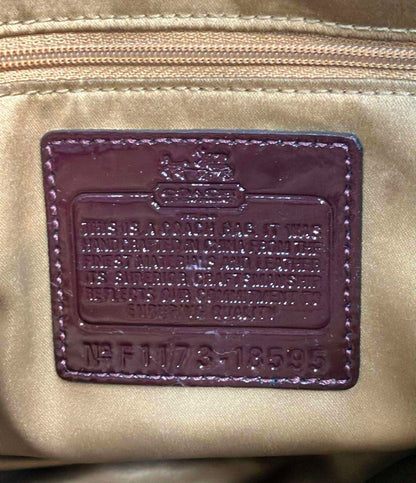 COACH ハンドバッグ ショルダーバッグ 2WAY パテントレザー F18595 レディース コーチ