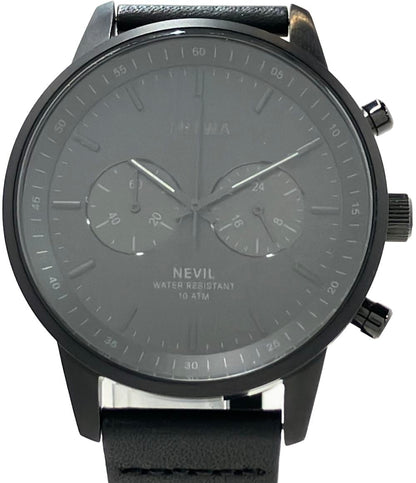 トリワ 腕時計 クオーツ ブラック NEST127 メンズ TRIWA