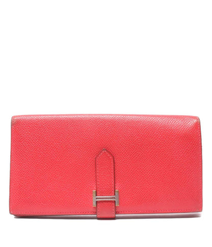 エルメス 長財布 □M刻印 ゴールド金具 ベアンスフレ レディース HERMES