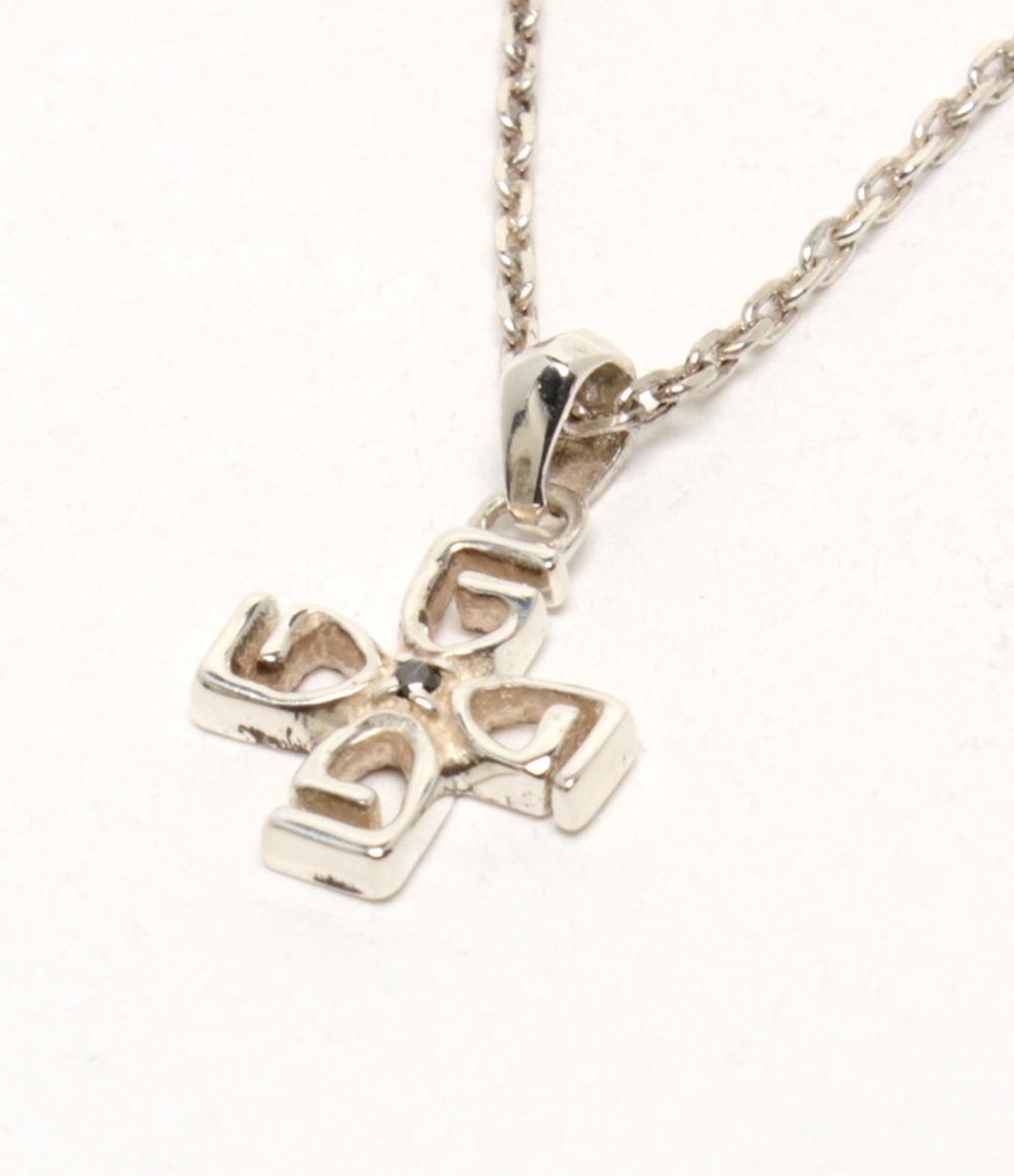 GARNI ネックレス SV925 SV ロゴ クロスモチーフ ユニセックス ガルニ