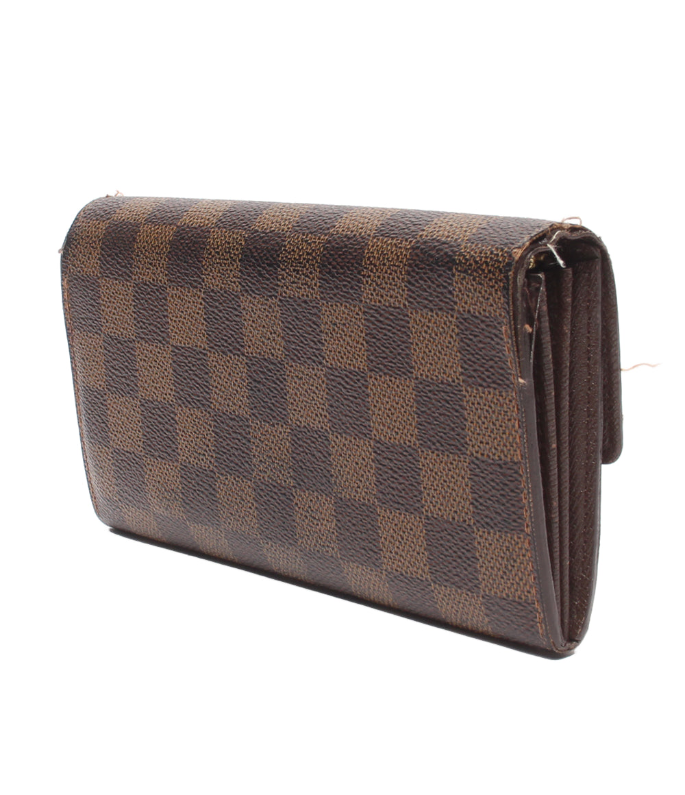 LOUIS VUITTON 長財布 ポルトフォイユ サラ ダミエ N61734 レディース ルイ・ヴィトン