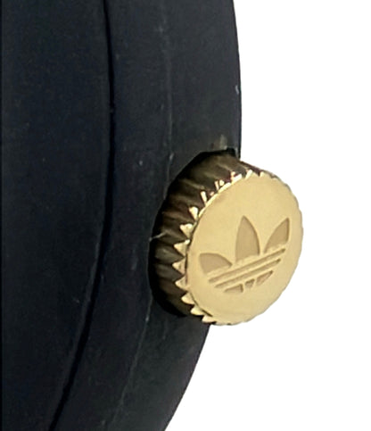 美品 adidas 腕時計 クオーツ ブラック ADH3013 レディース メンズ アディダス