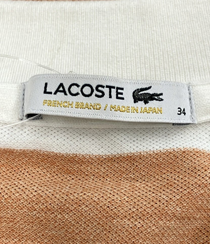 美品 ラコステ 半袖ポロシャツワンピース レディース SIZE 34 (M) LACOSTE