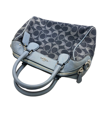 COACH 2WAY ハンドバッグ ショルダーバッグ 斜め掛け デニム シグネチャー F26164 レディース コーチ