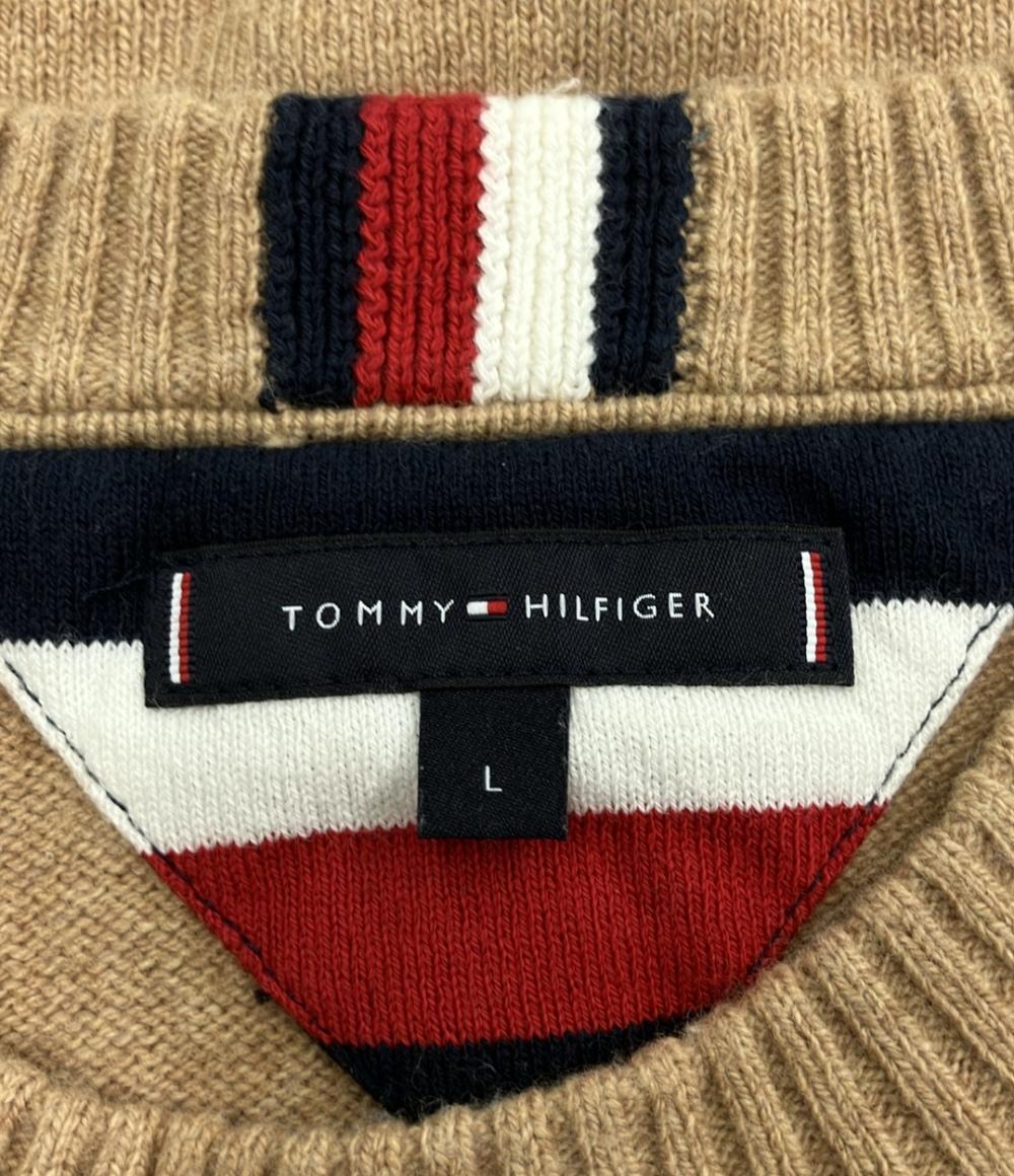 トミーヒルフィガー 長袖ニット トリコロール メンズ SIZE L (L) TOMMY HILFIGER