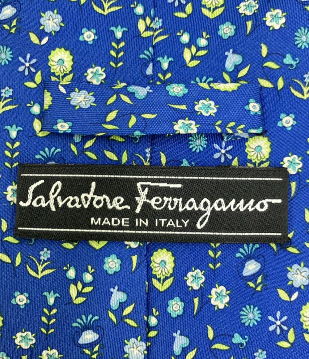 Salvatore Ferragamo ネクタイ シルク100% メンズ サルヴァトーレフェラガモ