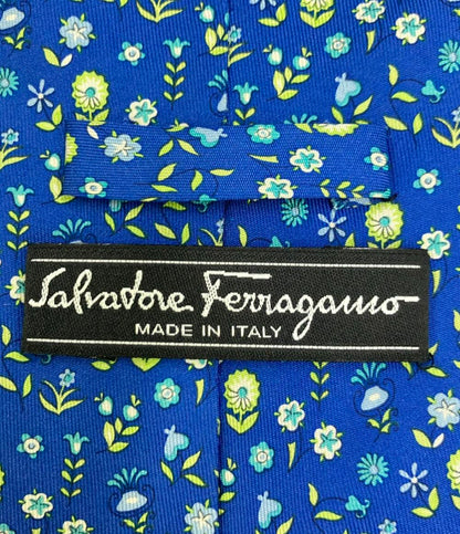 Salvatore Ferragamo ネクタイ シルク100% メンズ サルヴァトーレフェラガモ