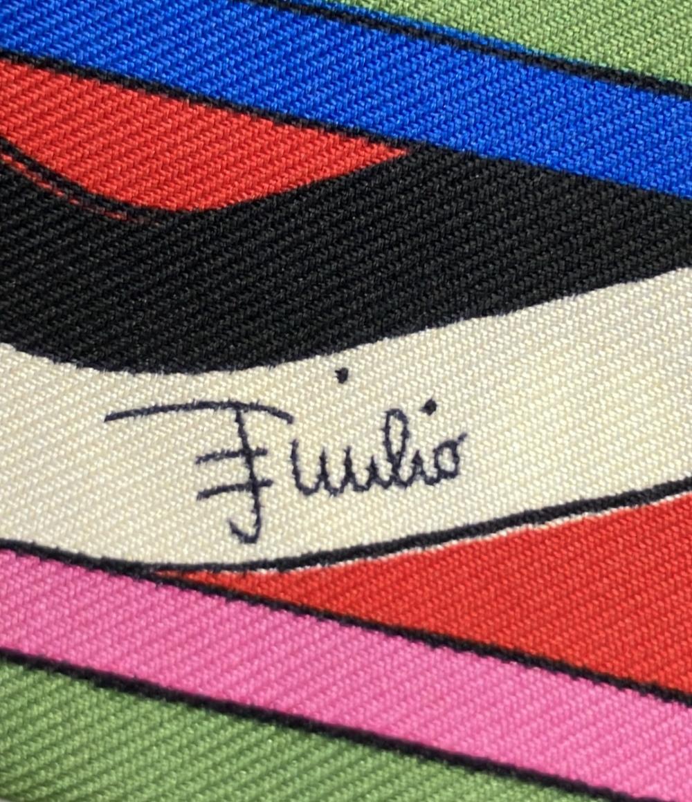Emilio Pucci スカーフ シルク100% Goccia &Dischi レディース エミリオ・プッチ