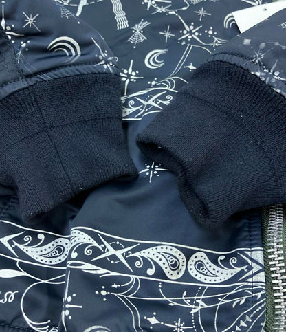 Sacai Dr.Woo ブルゾンBANDANA PRINT MA-1 BOMBER JACKET ペイズリー 20-02329M メンズ SIZE 3 (L) サカイ ドクターウー