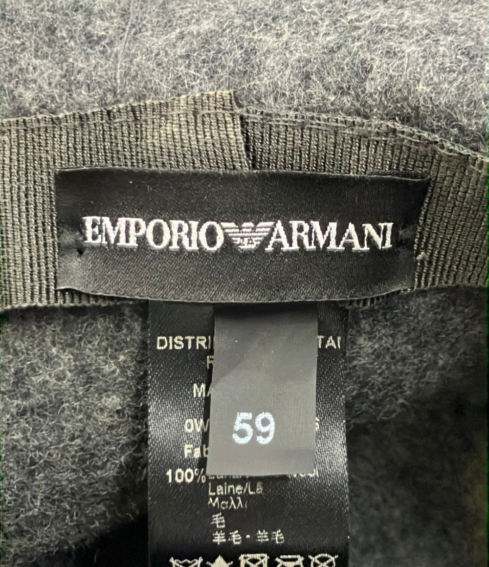 Emporio Armani ハット ウール メンズ SIZE 59 エンポリオ・アルマーニ